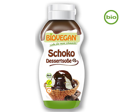 Chocolate líquido vegano para postres biovegan