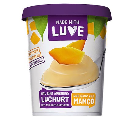 Yogur Vegetal de Altramuz con Mango