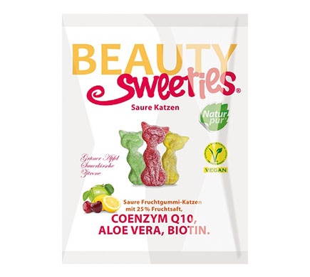 Gatitos de Gominola ácidos Beauty Sweeties125g